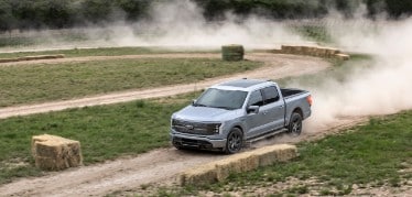 F-150 Lightning Lariat rally course